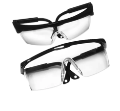 Gafas de seguridad de material antiarañazos Lentes de PC