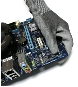 Guantes ESD antiestáticos resistentes a la corrosión